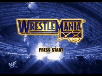 WWE WrestleMania X8 screen shot title